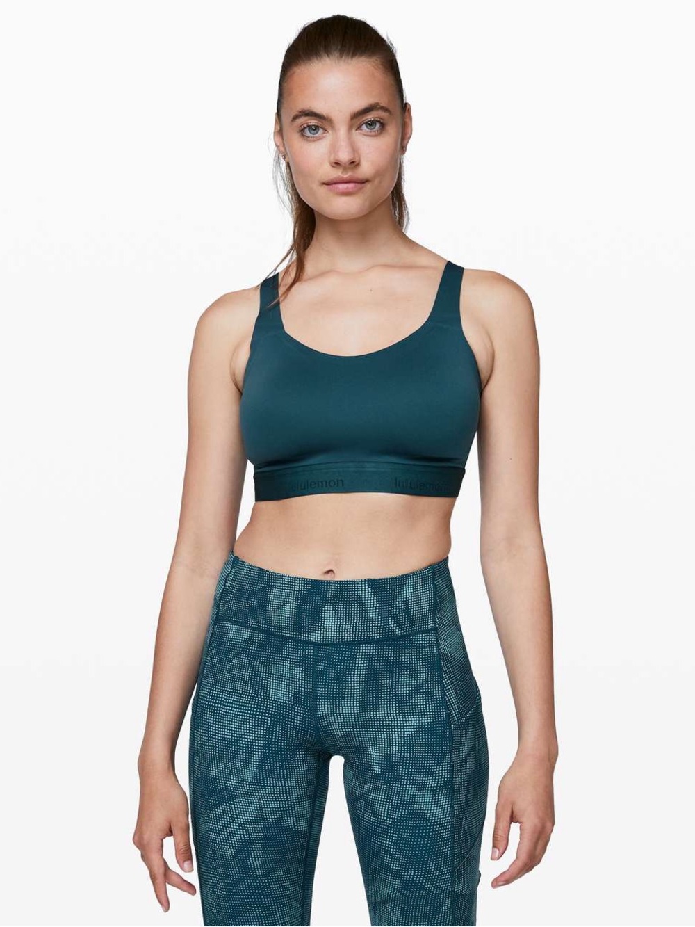 Lululemon Fine Form BraBermuda Teal - Size E34